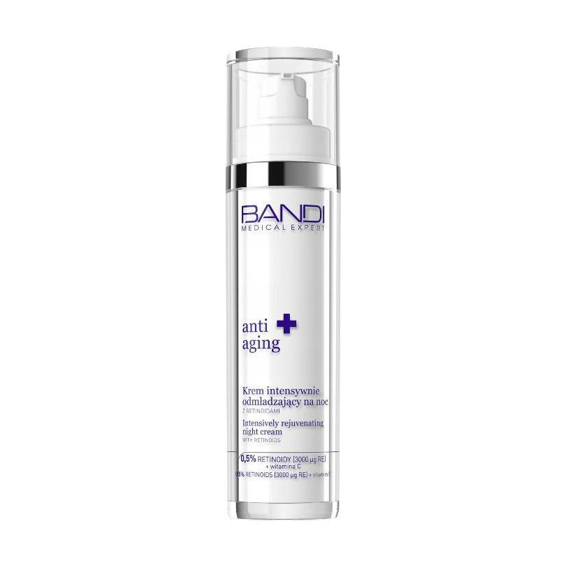 Антивіковий нічний крем для обличчя Bandi Medical Expert Anti-Aging Intensively Rejuvenating Night Cream, 50 мл
