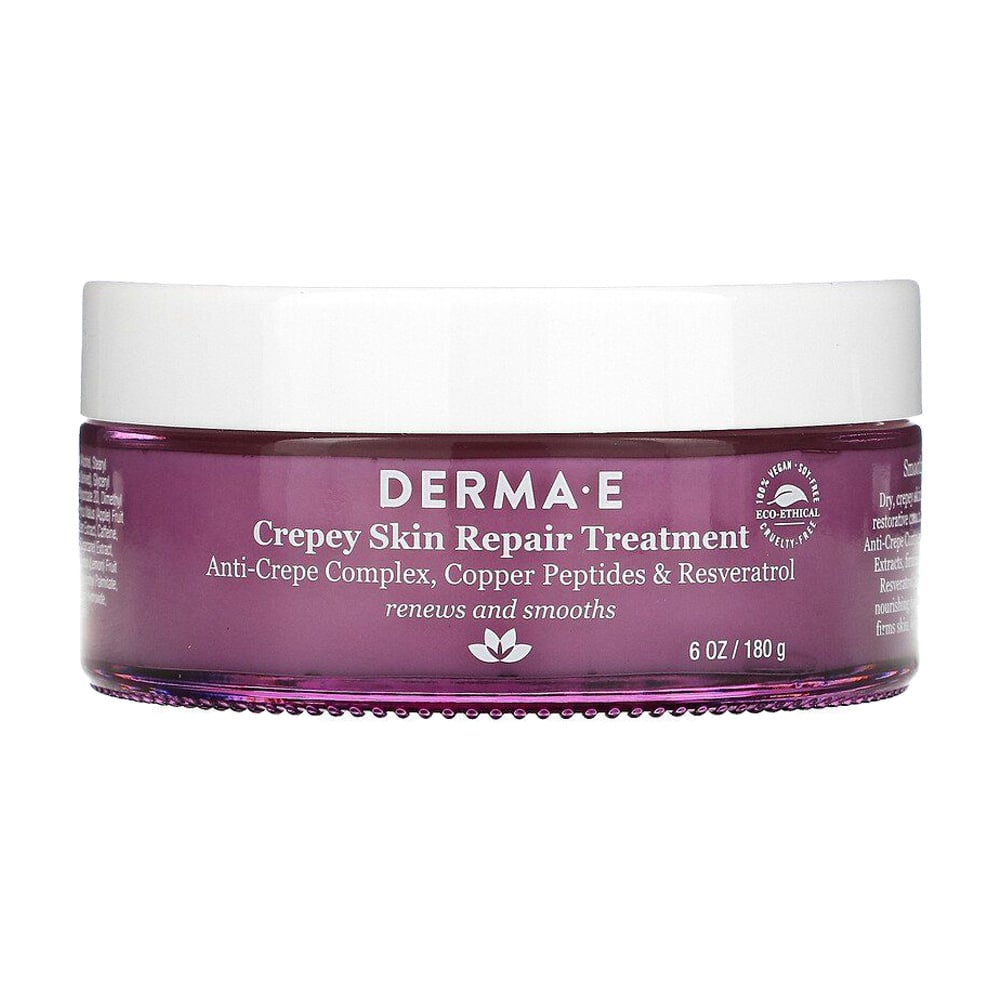 Уцінка! Антивіковий засіб для відновлення шкіри Derma E Crepey Skin Repair Treatment, 180 г